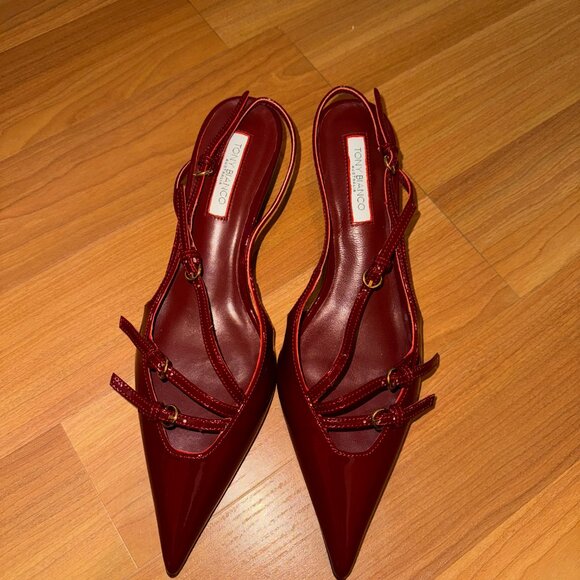 Tony Bianco Red Patent Heels - Picture 3 of 4